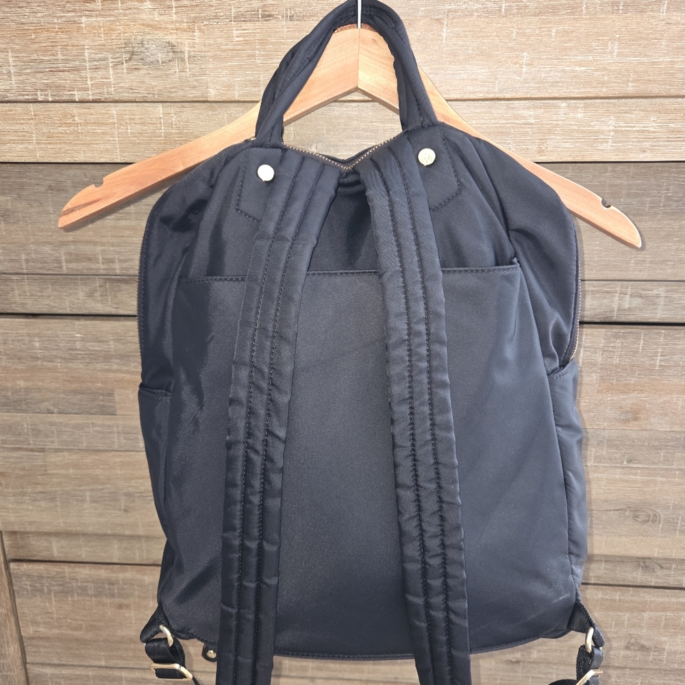MZ Wallace Black Soho Nylon Backpack Versatile Excellent Pre-Loved Condition - Picture 6 of 11